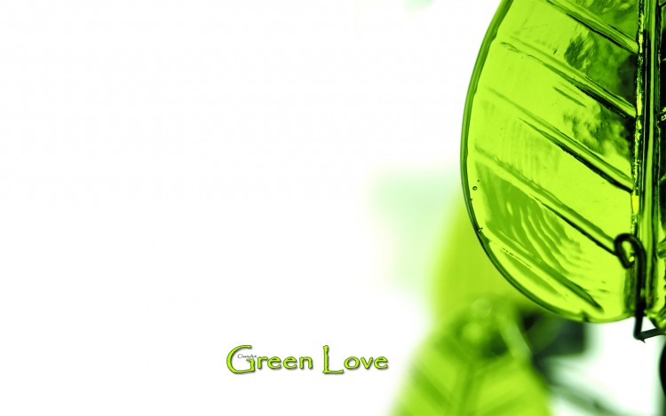 Wallpapers Digital Art Style Zen Green Love