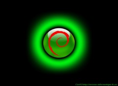 Fonds d'cran Informatique Lueur Debian