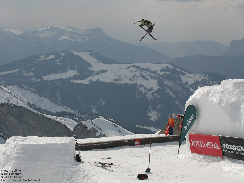 Wallpapers Sports - Leisures Ski Big Jump Candide Invitational