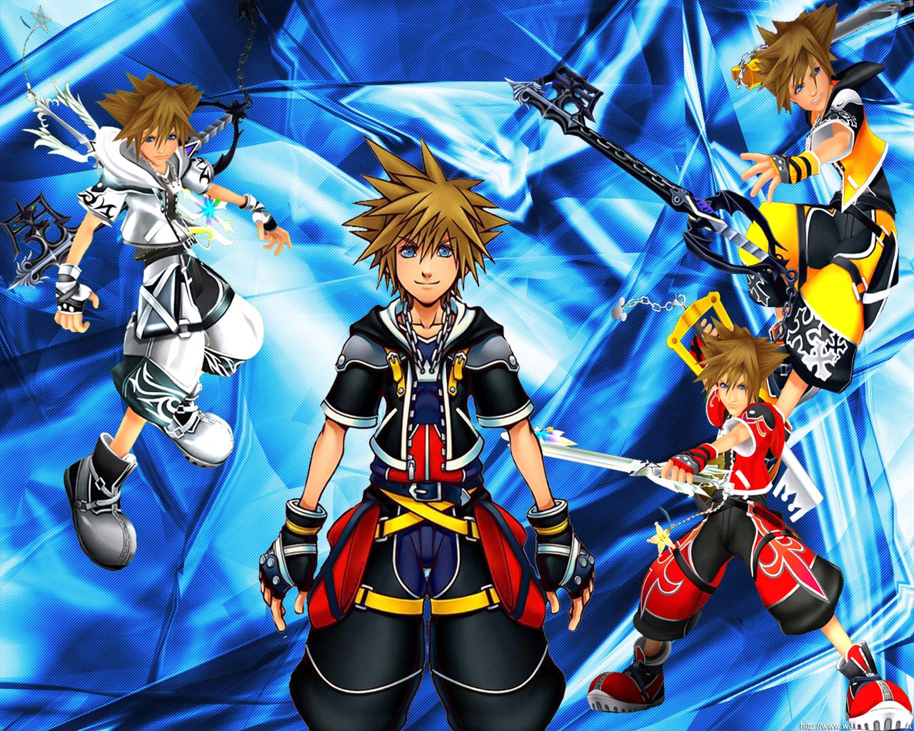 Fonds d'cran Jeux Vido Kingdom Hearts II sora