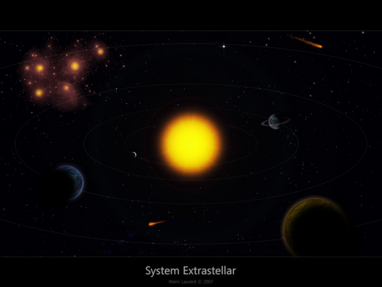 Fonds d'cran Espace Univers System Extrastellar