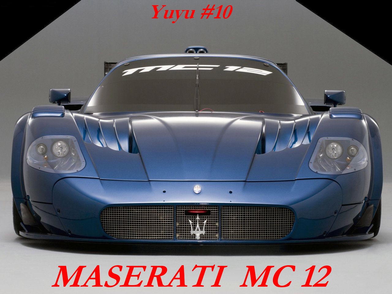 Fonds d'cran Voitures Maserati Maserati (face)