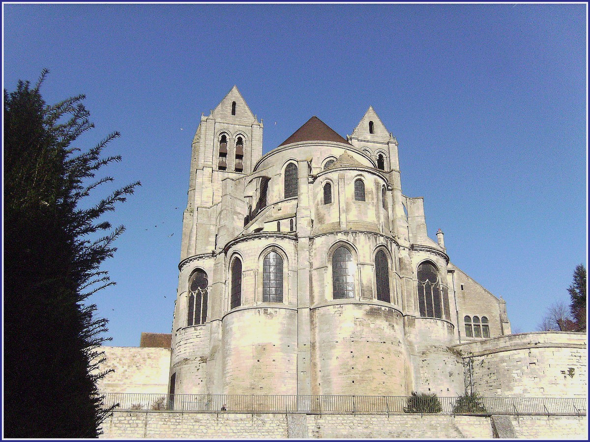 Fonds d'cran Constructions et architecture Edifices Religieux Saint-Leu d'Esserent