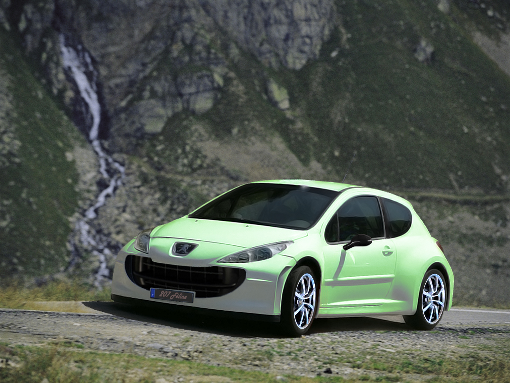 Fonds d'cran Voitures Peugeot 207 Fline