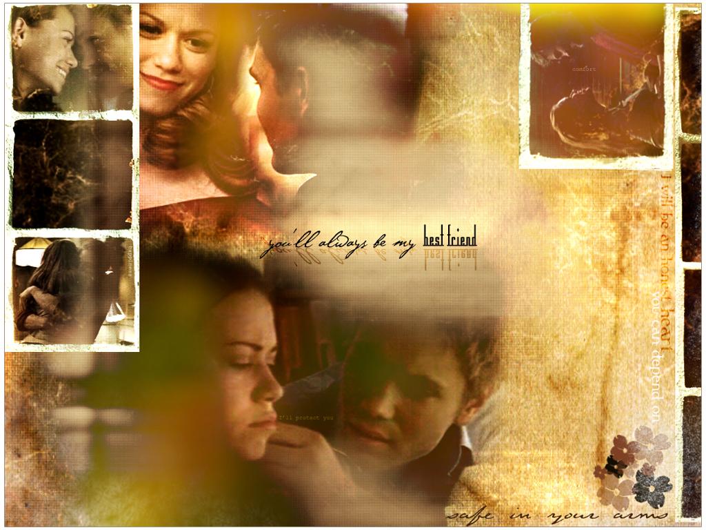 Wallpapers TV Soaps One Tree Hill Lucas et Haley