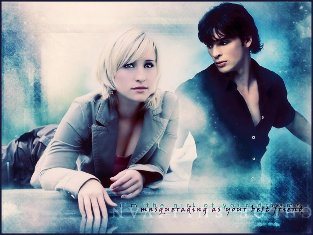 Wallpapers TV Soaps Smallville Clark et Chlo