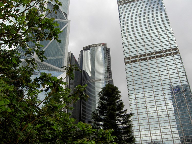 Fonds d'cran Voyages : Asie Hong Kong Bank towers