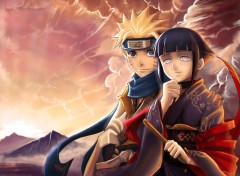 Fonds d'cran Manga Hinata & Naruto