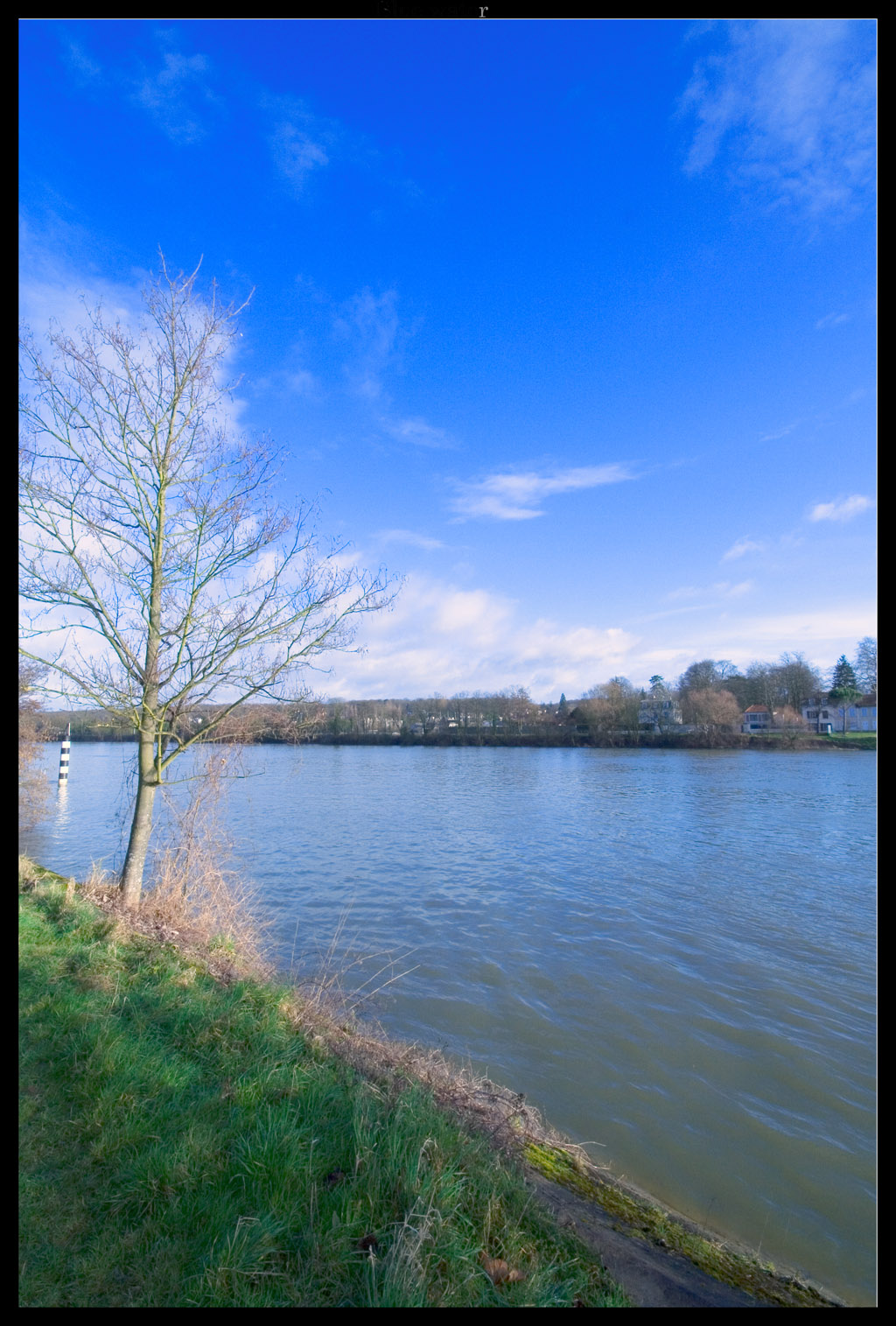 Wallpapers Nature Rivers - Torrents Seine en bleu