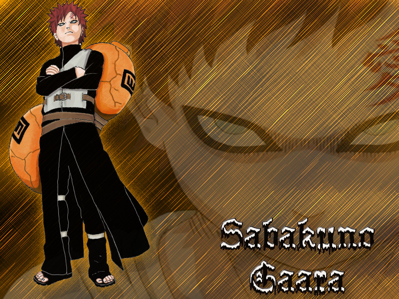 Wallpapers Manga Naruto Sabakuno Gaara