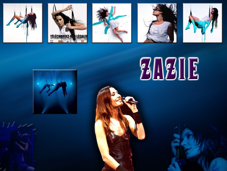 Fonds d'cran Musique Zazie Zazie