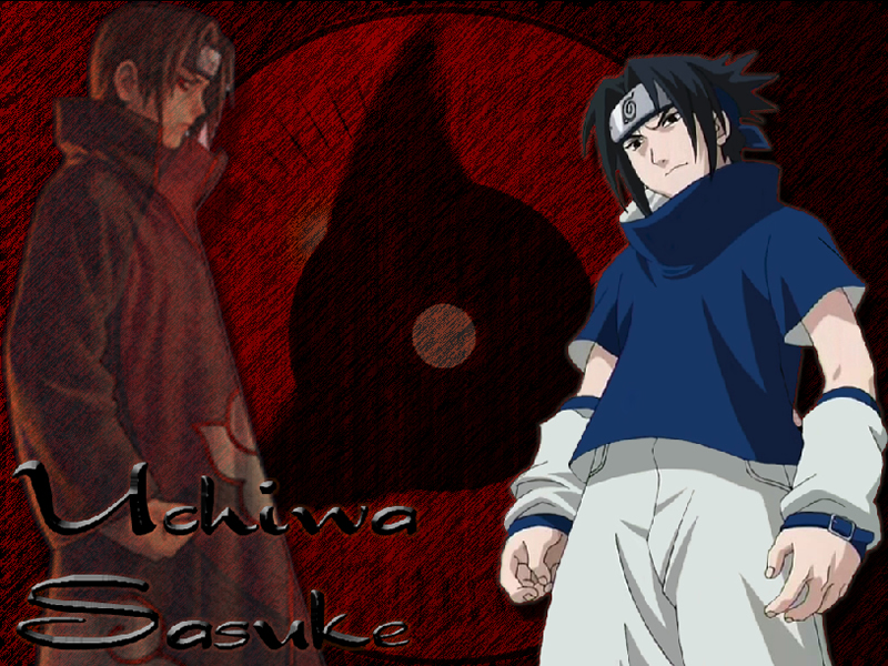 Fonds d'cran Manga Naruto Uchiwa Sasuke