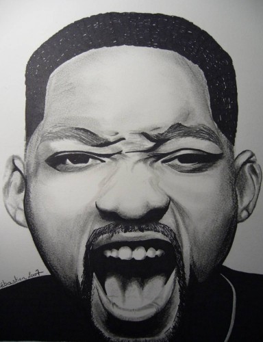 Fonds d'cran Art - Crayon Portraits Will Smith