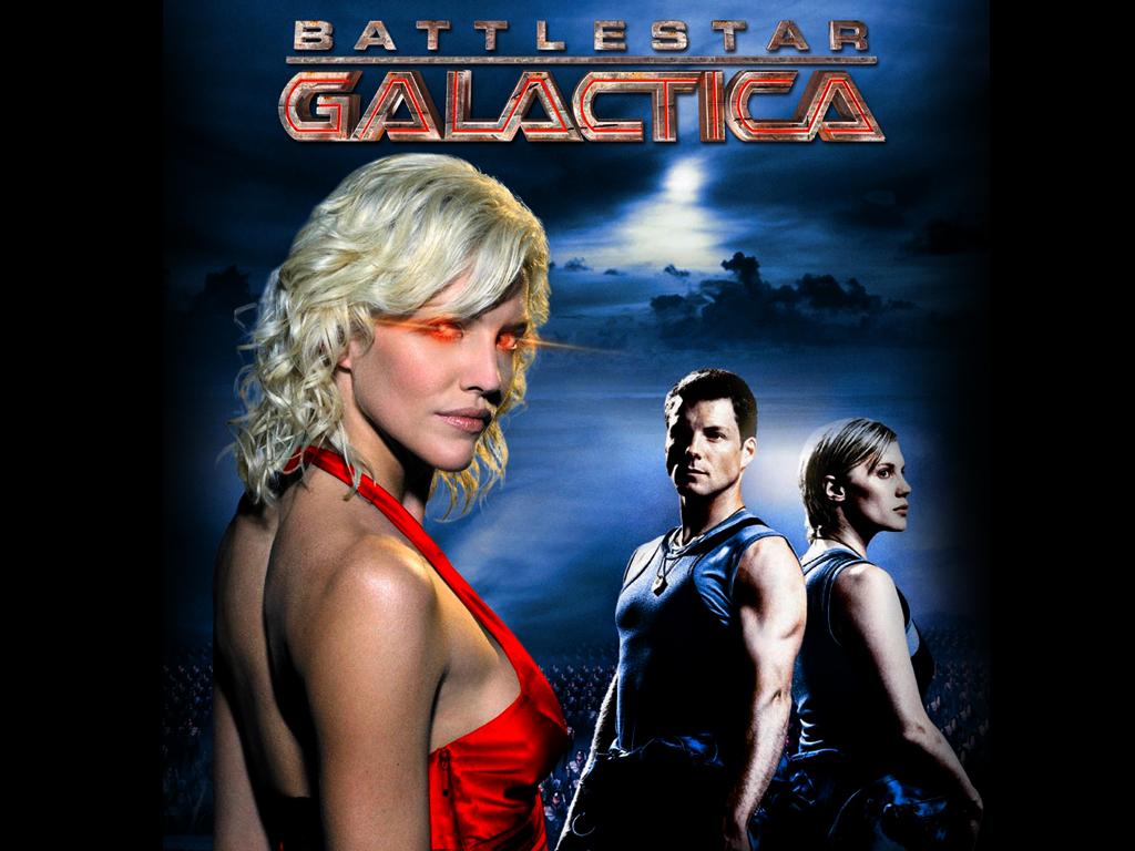 Wallpapers TV Soaps Battlestar Galactica BSG poster s1