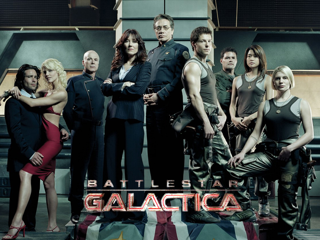 Fonds d'cran Sries TV Battlestar Galactica BSG : cast s2