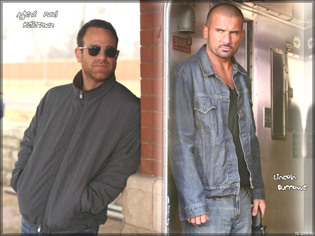 Fonds d'cran Sries TV Prison Break Paul et Lincoln