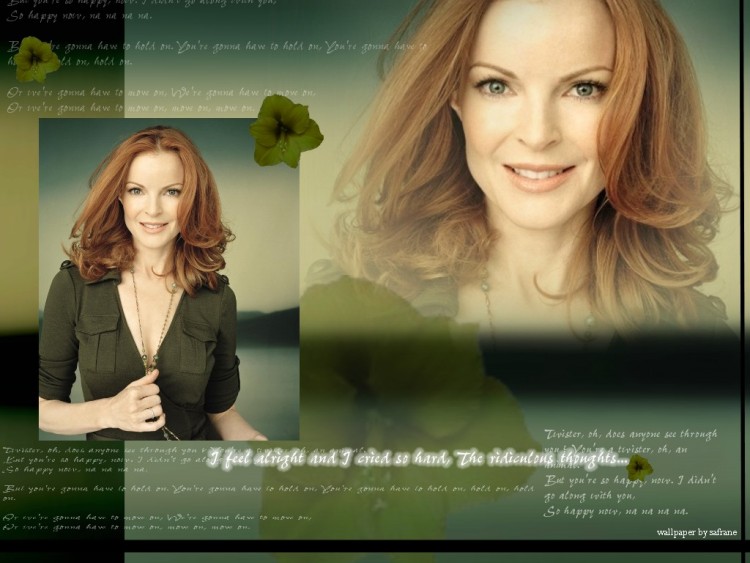 Fonds d'cran Clbrits Femme Marcia Cross Wallpaper N164058