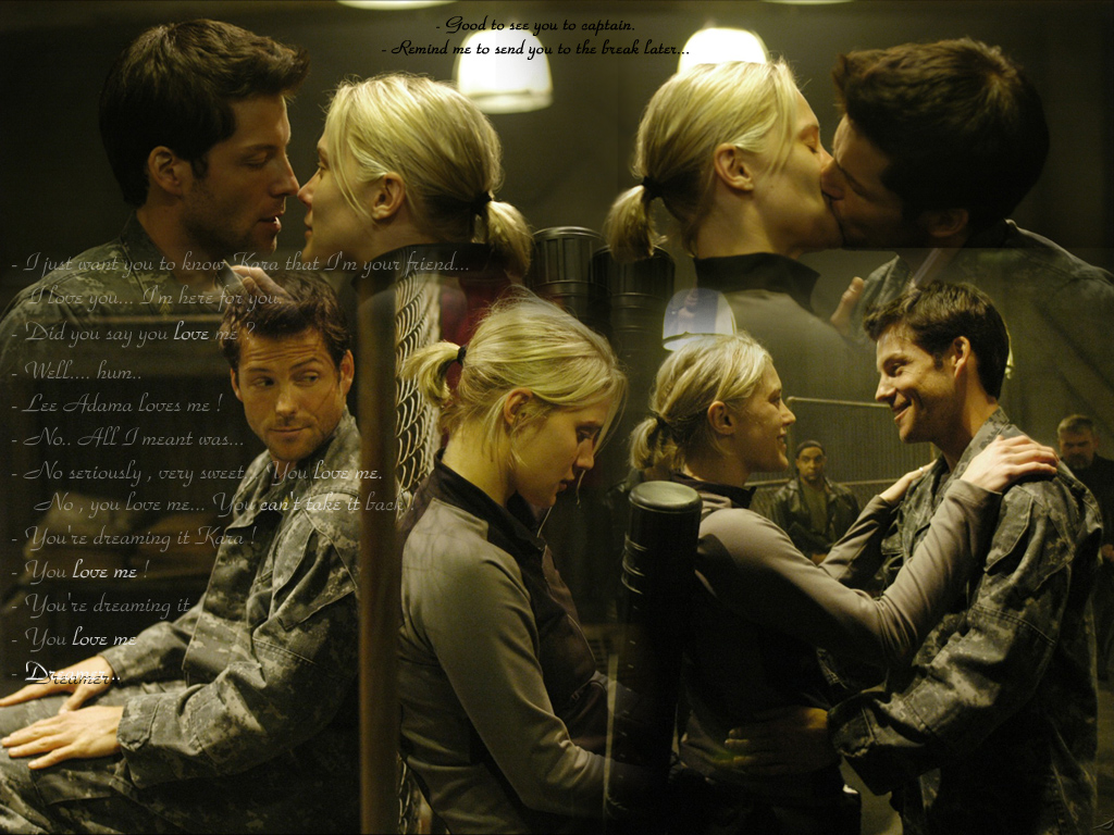 Wallpapers TV Soaps Battlestar Galactica BSG : Kara & Lee