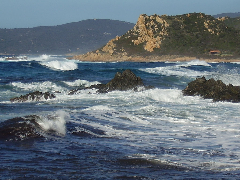 Fonds d'cran Nature Mers - Ocans - Plages Mer dechaine