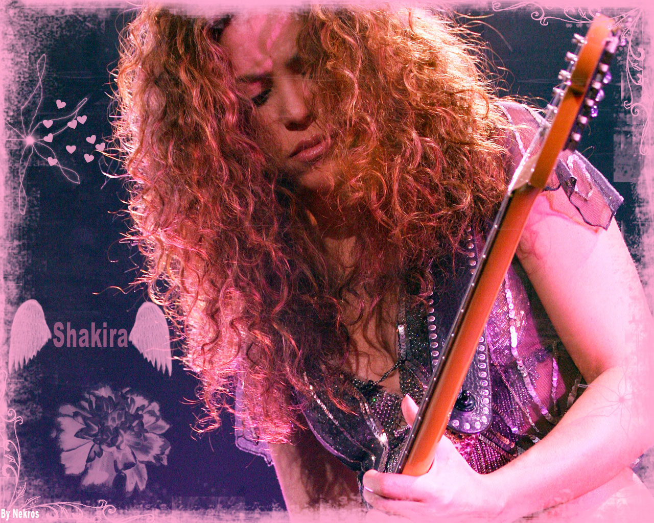 Wallpapers Music Shakira Shakira (Live Bercy 2007)