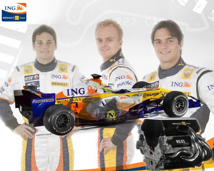 Fonds d'cran Sports - Loisirs Formule 1 Ing renault F1 Team