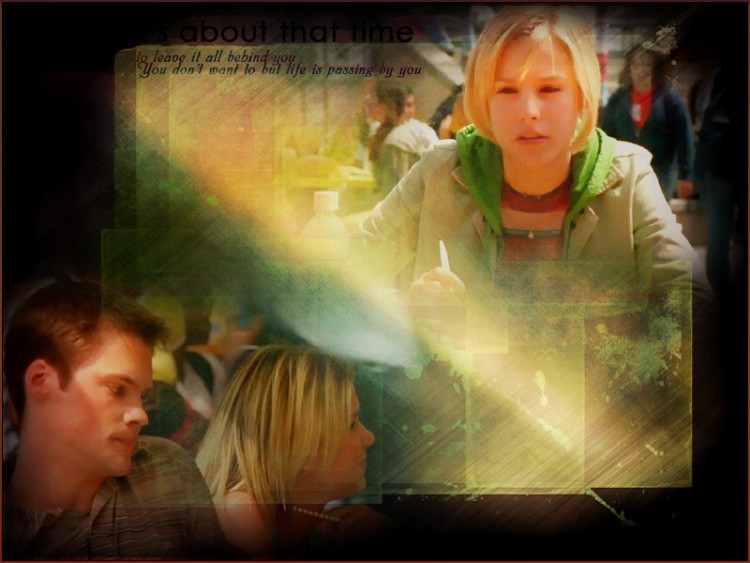 Wallpapers TV Soaps Veronica Mars Veronica et Duncan