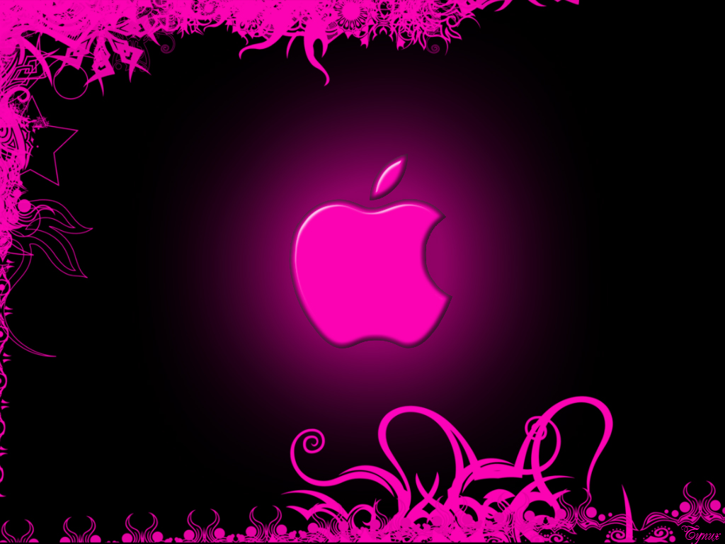 Wallpapers Computers Mac Pink Apple