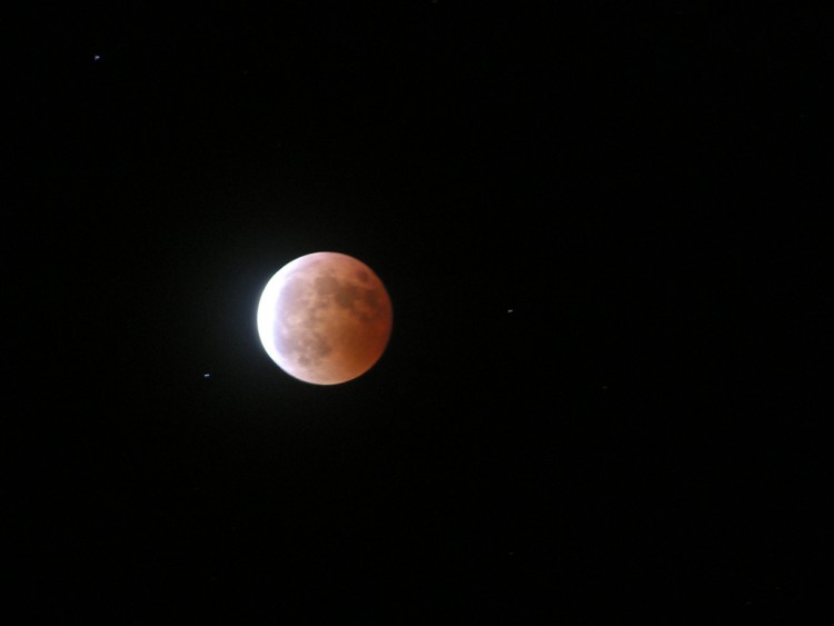 Fonds d'cran Nature Ciel - Nuages Eclipse Lunaire