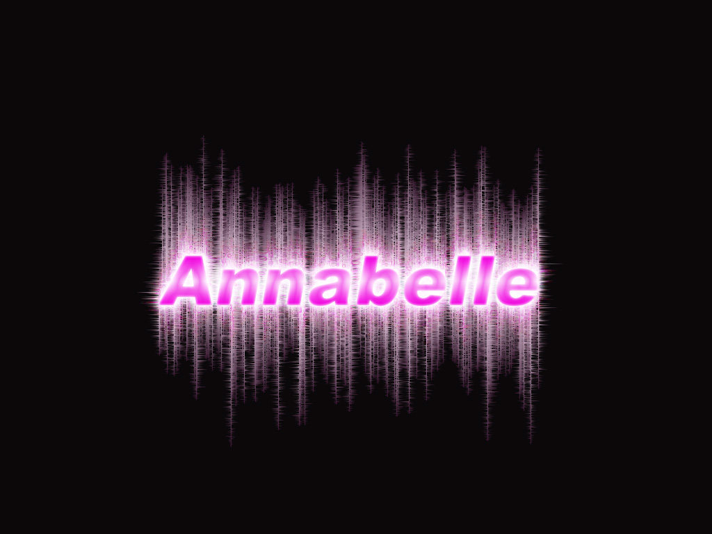 Wallpapers Digital Art Names - Nicknames Annabelle