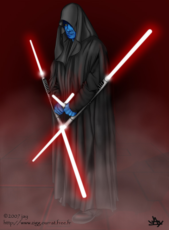 Fonds d'cran Fantasy et Science Fiction Star Wars sith lord jay mah'jad