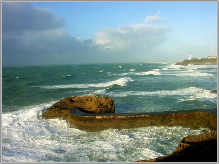 Fonds d'cran Nature Mers - Ocans - Plages Biarritz