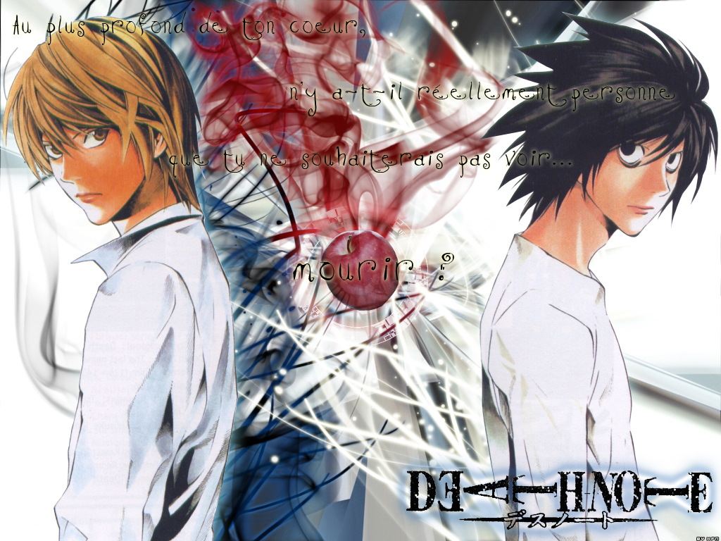 Wallpapers Manga Death Note Light VS L