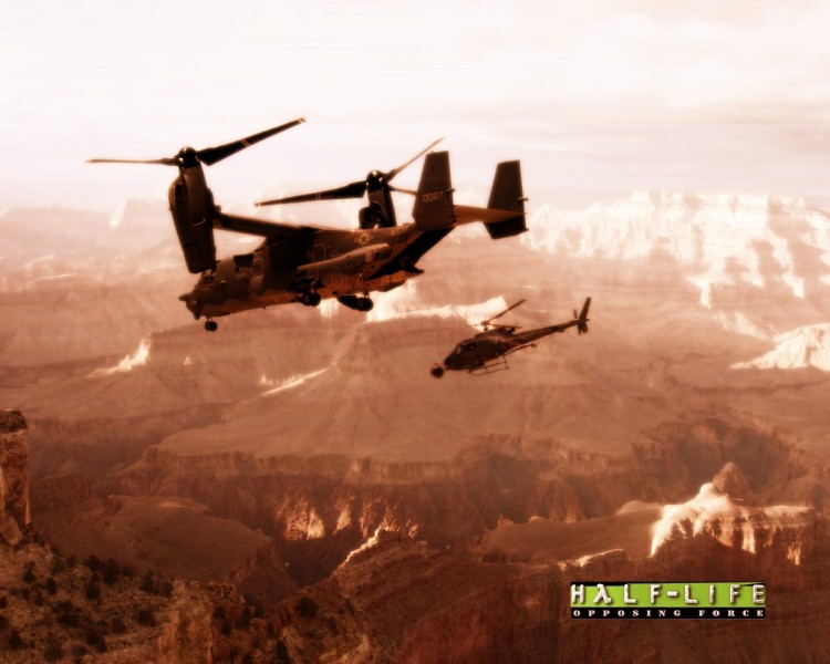 Wallpapers Video Games Half-life HL-OpposingForce-Osprey