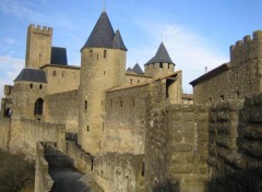 Fonds d'cran Constructions et architecture Remparts de Carcassonne