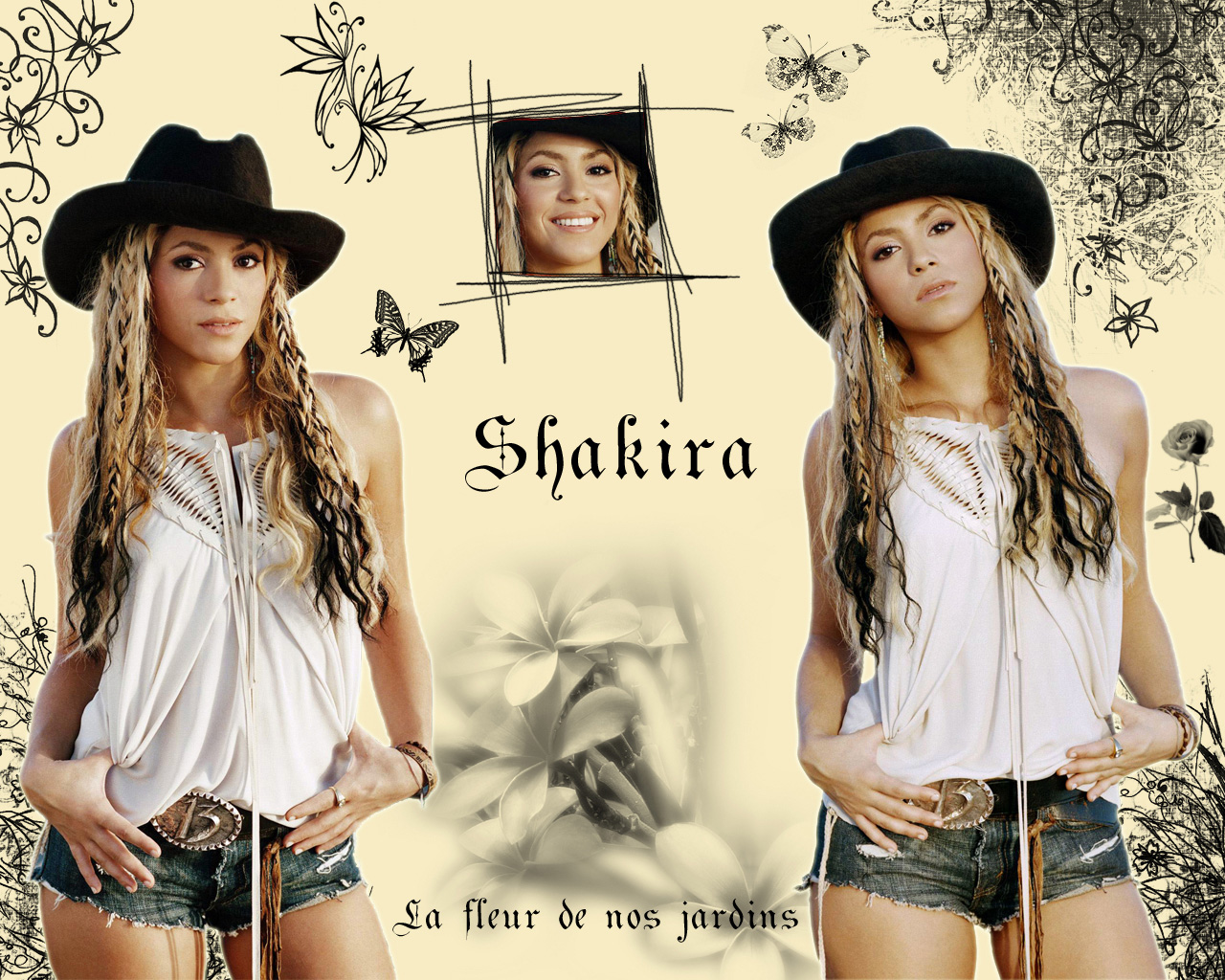 Fonds d'cran Musique Shakira Shakira