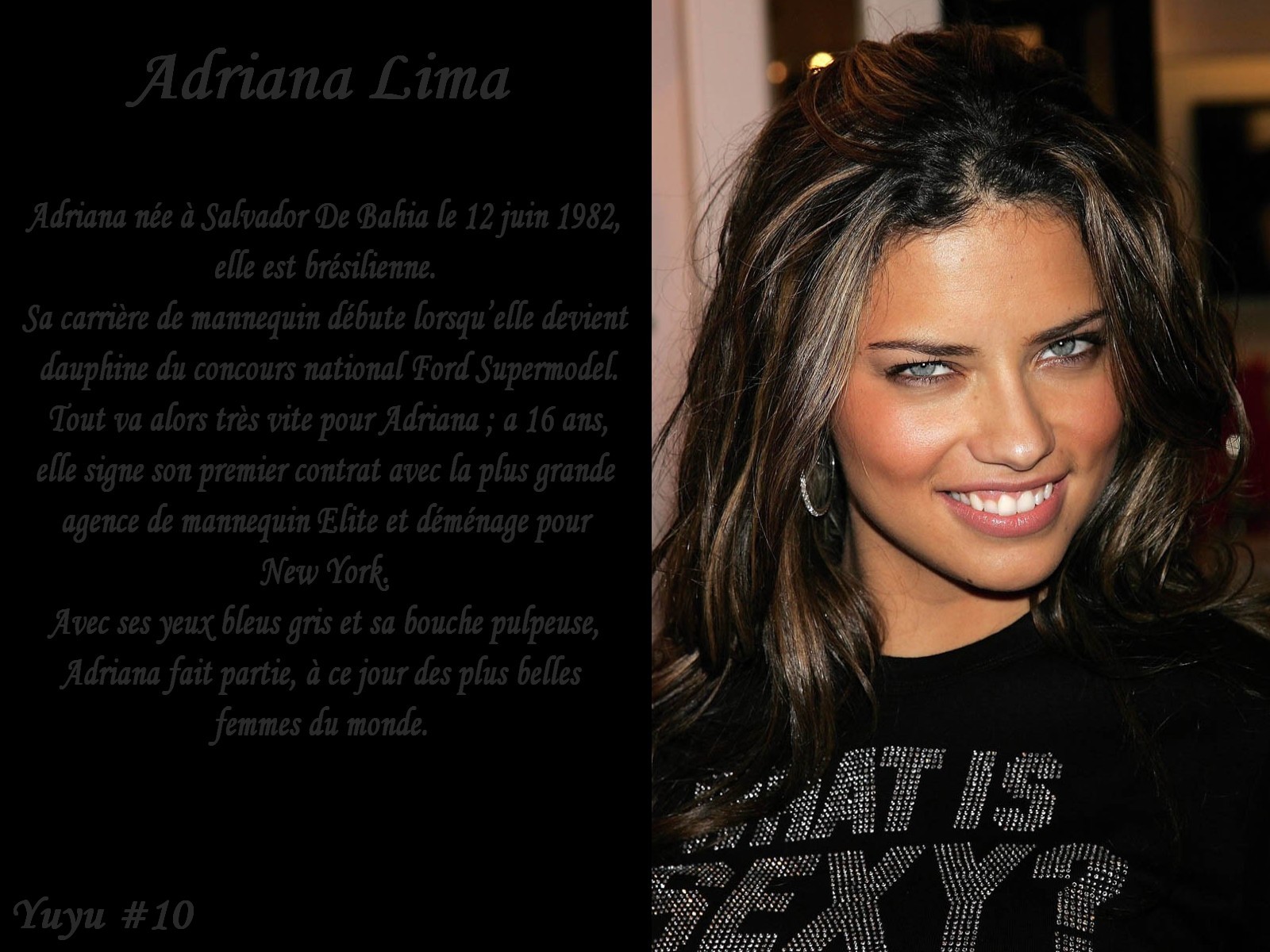 Wallpapers Celebrities Women Adriana Lima Adriana Lima !!