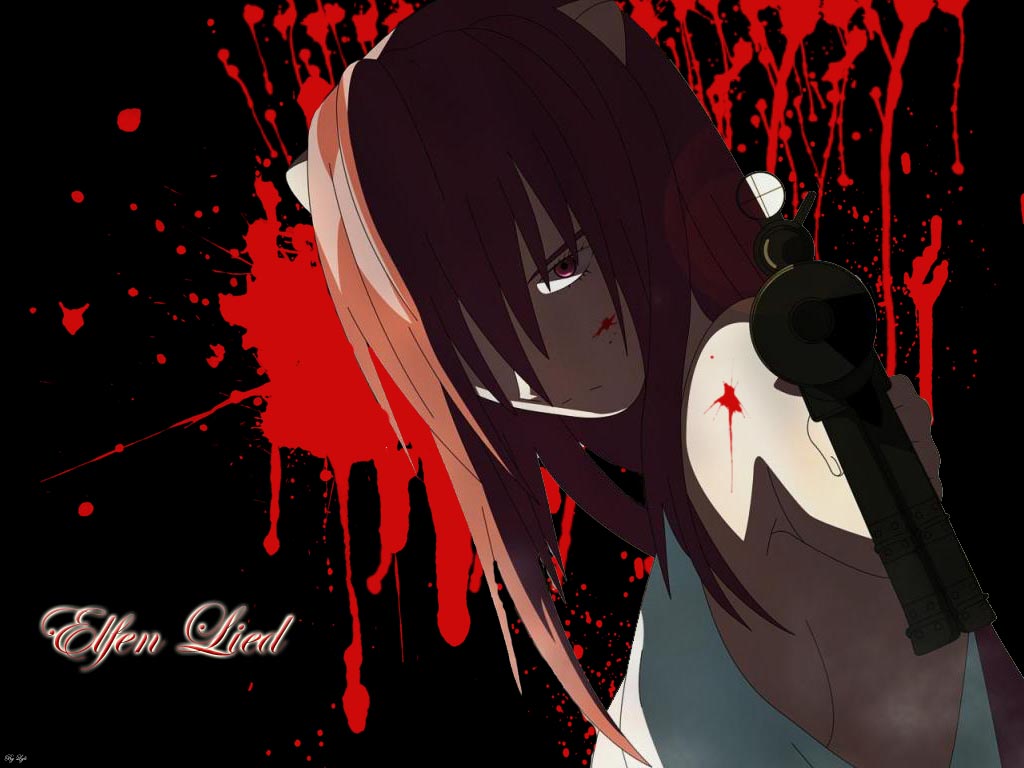 Fonds d'cran Manga Elfen lied 