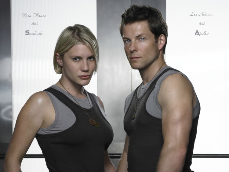 Wallpapers TV Soaps Battlestar Galactica BSG : Kara & Lee s1