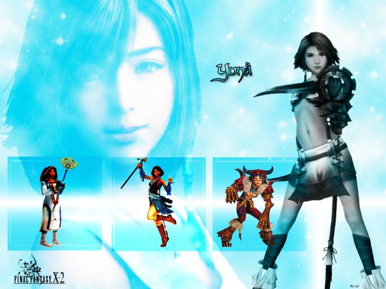 Fonds d'cran Jeux Vido Final Fantasy X-2 Yuna