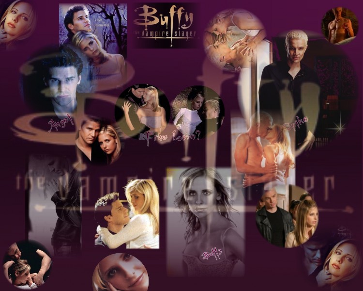 Fonds d'cran Sries TV Buffy Contre Les Vampires Buffy True Love: Angel Or Spike?