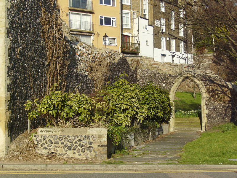 Wallpapers Constructions and architecture Ruins l'glise en ruine-02