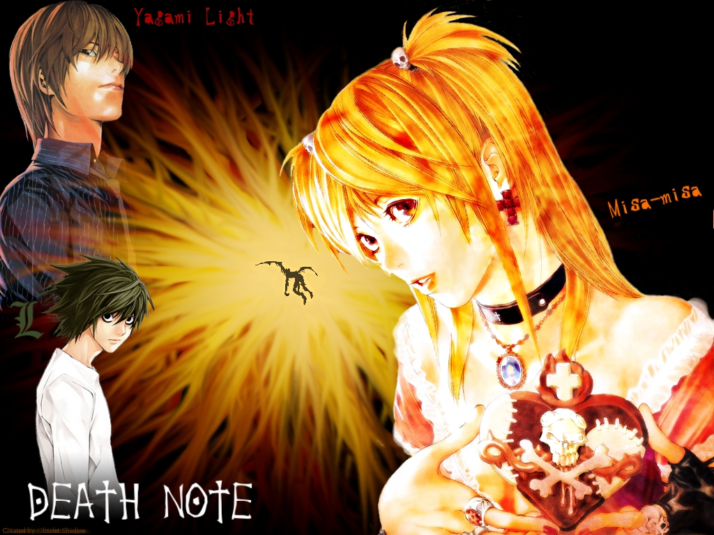 Wallpapers Manga Death Note ryuk's power