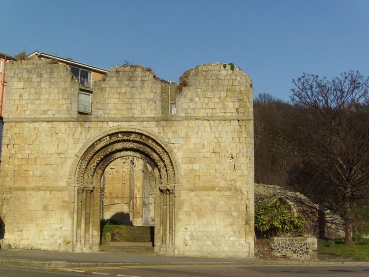 Fonds d'cran Constructions et architecture Ruines - Vestiges l'glise en ruine-01