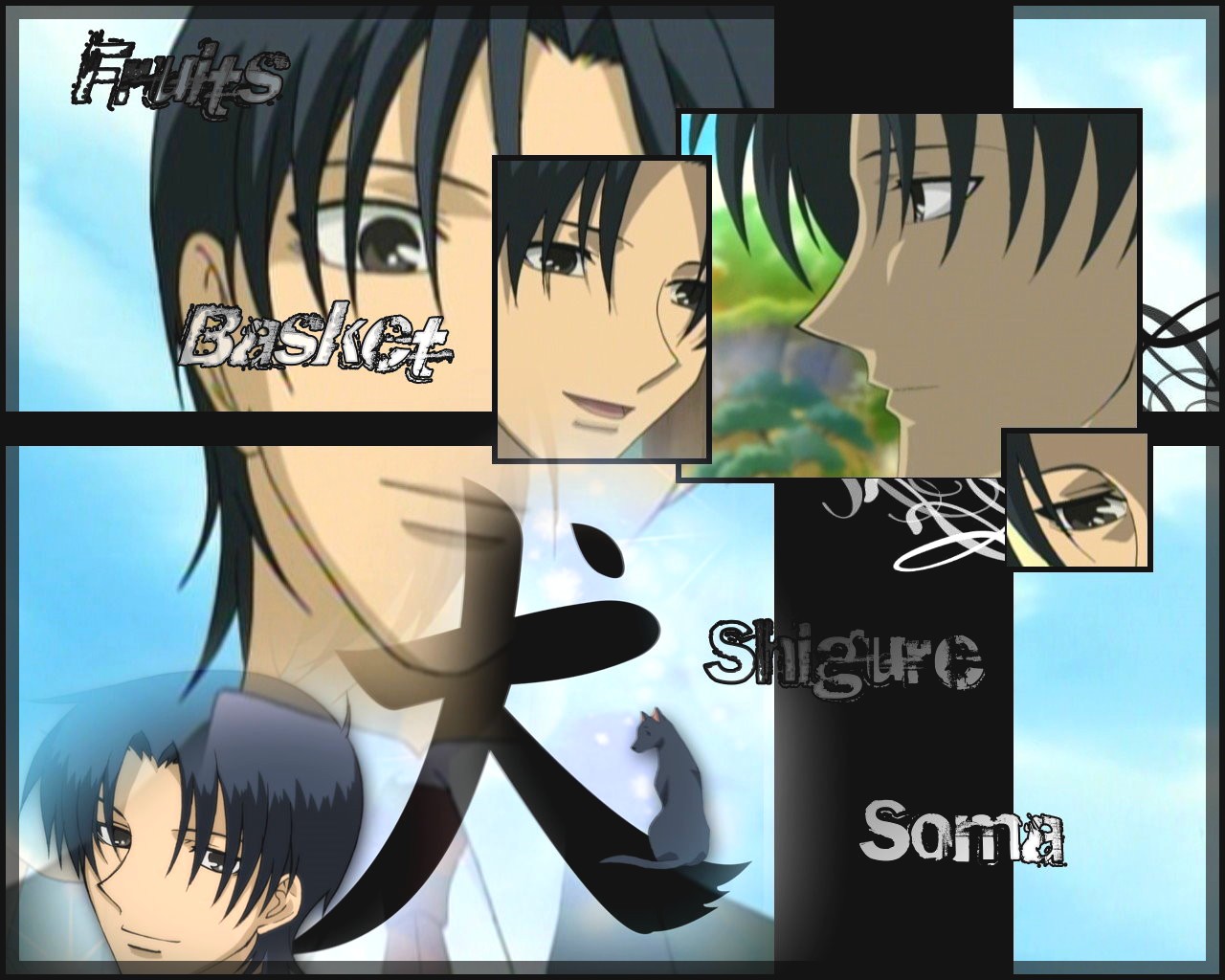 Wallpapers Manga Fruits Basket shigure