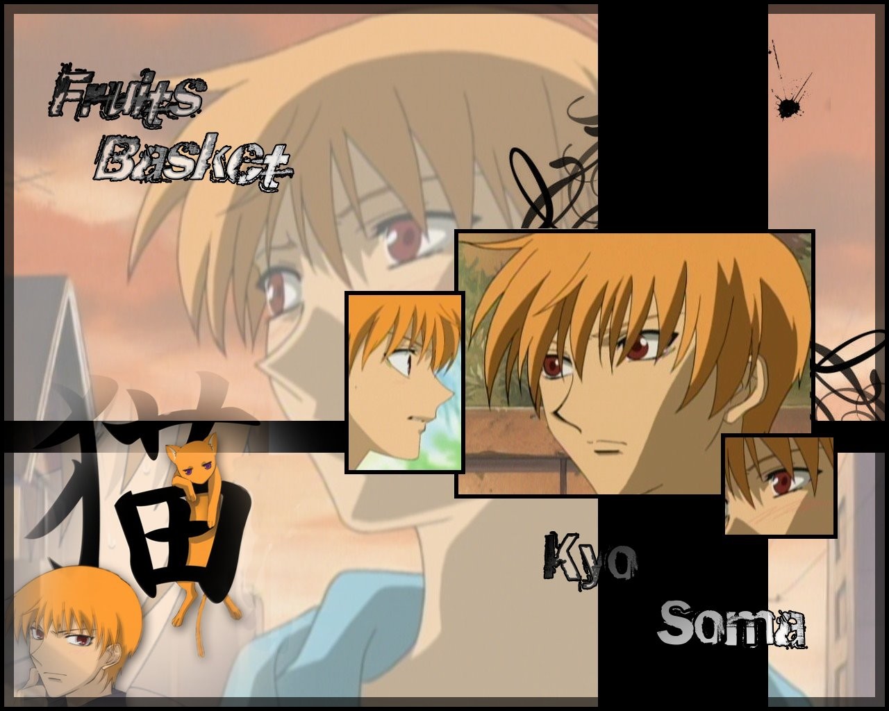 Fonds d'cran Manga Fruits Basket kyo