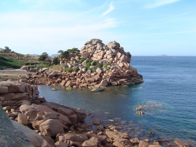 Wallpapers Trips : Europ France > Bretagne Cte de granite rose