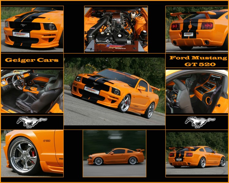 Fonds d'cran Voitures Mustang Ford Mustang - GT-520 (Geiger Cars 2007)