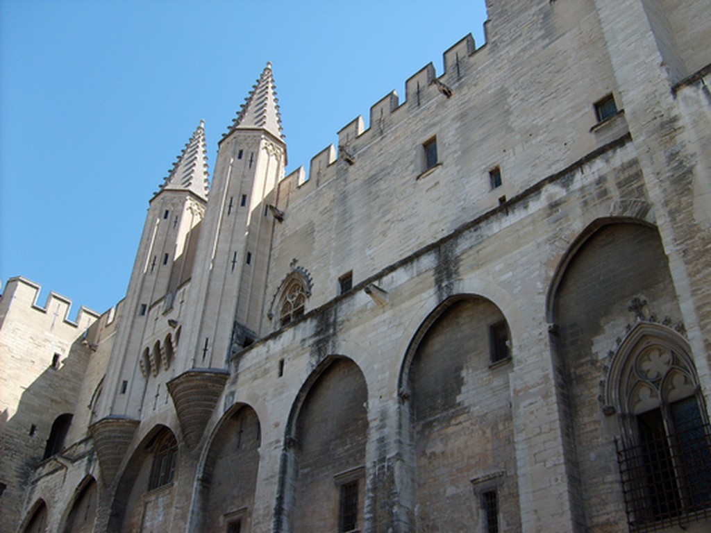 Wallpapers Trips : Europ France > Provence-Alpes-Cte d'Azur Le Palais des Papes d'Avignon