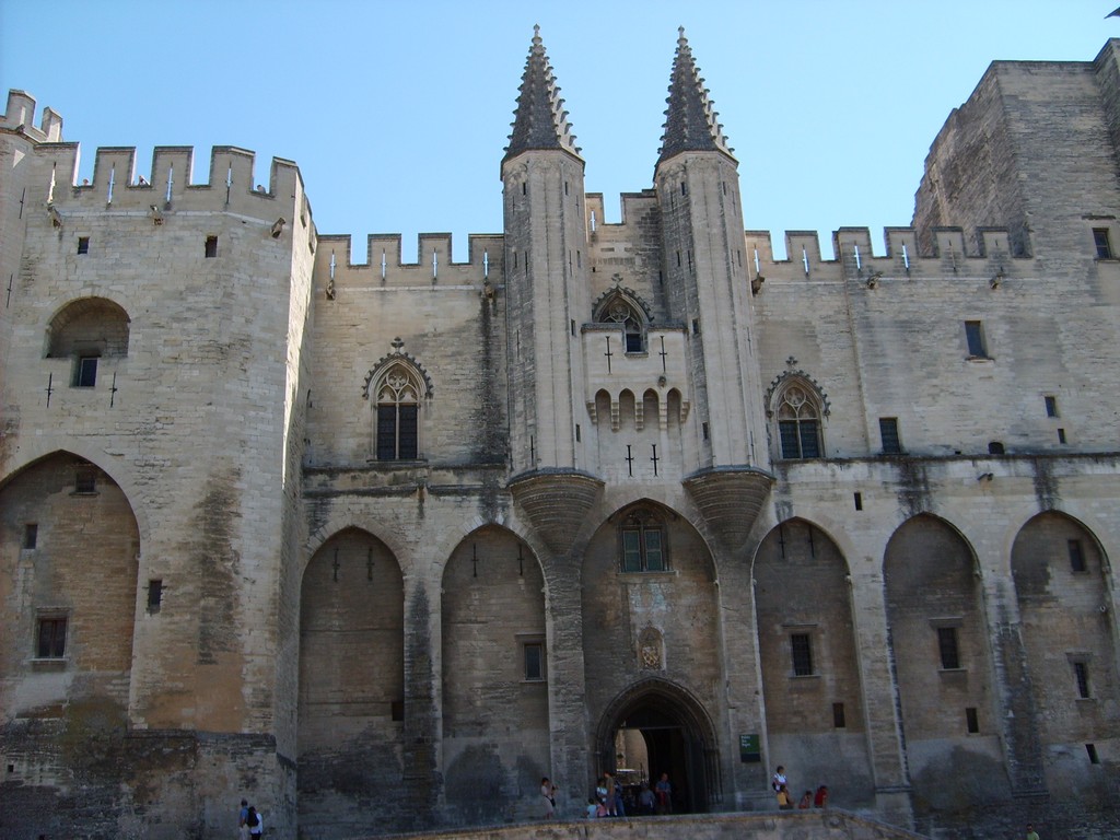 Wallpapers Trips : Europ France > Provence-Alpes-Cte d'Azur Le Palais des Papes d'Avignon (2)