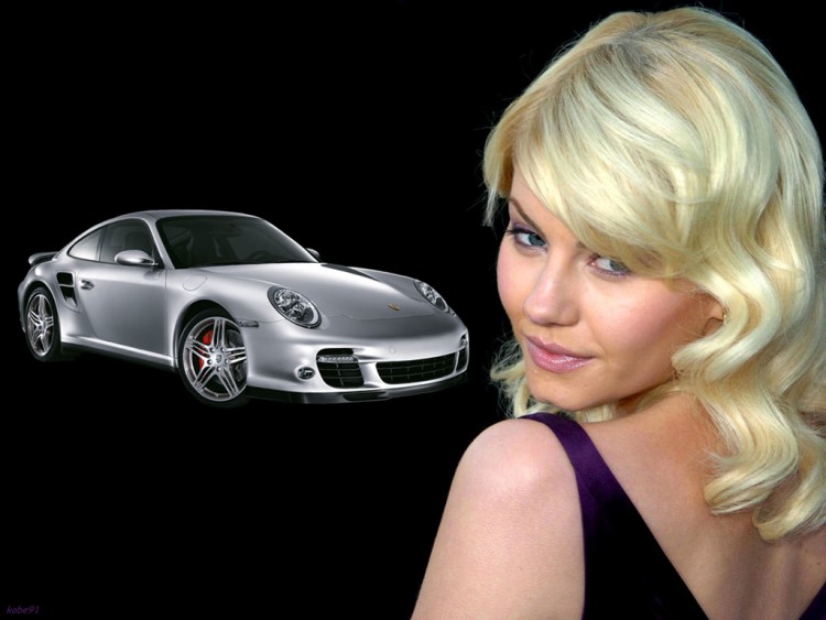 Fonds d'cran Clbrits Femme Elisha Cuthbert Elisha & 911 turbo